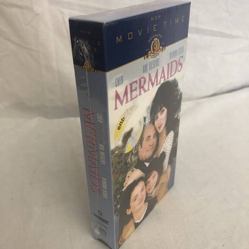 Mermaids (VHS, 1999, Movie Time) Sealed Shrink Wrap Cher PF - Picture 8 of 9