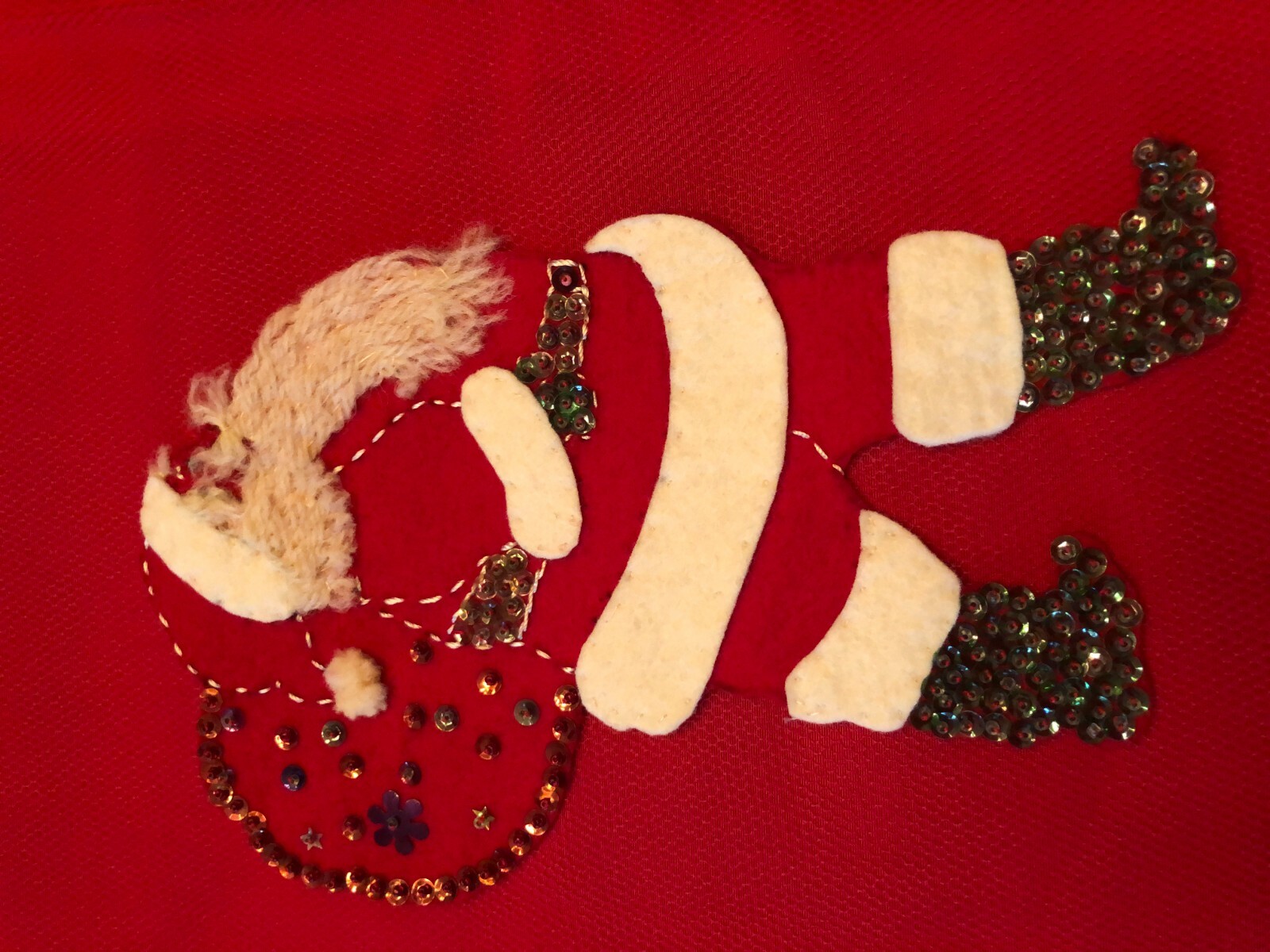 Handmade Vintage Christmas Tablecloth eBay