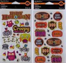 Recollections HALLOWEEN variety stickers Dimensional BNIP Many to choose from 