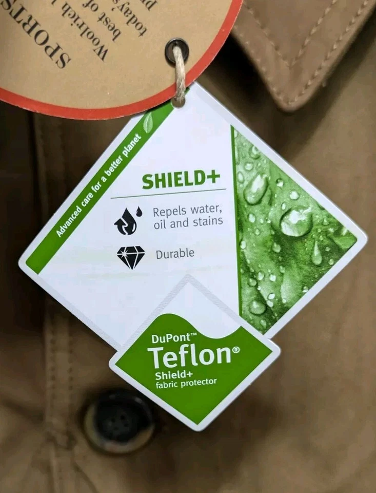 WOOLRICH Sportsman Canvas/Suede Yellowstone Hunting Shooting Jacket Mens XXL 2XL - Image 4 of 4