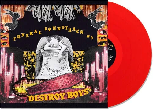 Destroy Boys - Funeral Soundtrack #4. Red Vinyl 12" LP Album NEW & SEALED - Picture 1 of 3