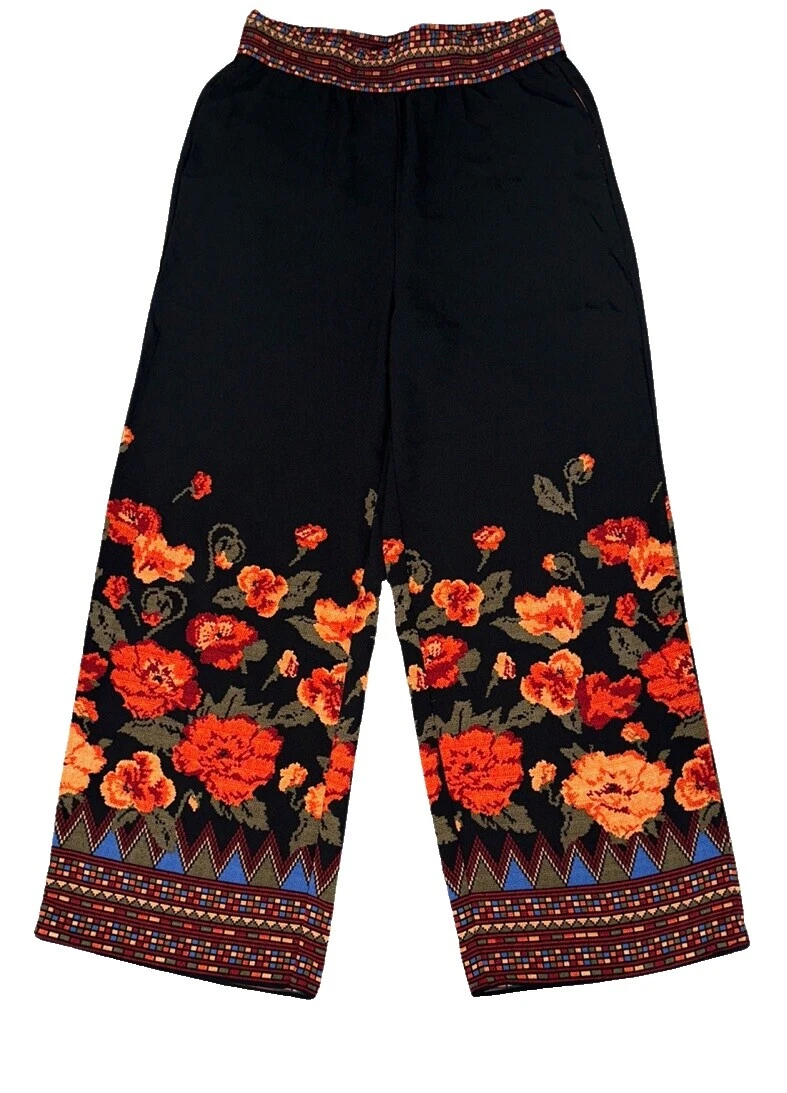 Flower Floral Pants for Women