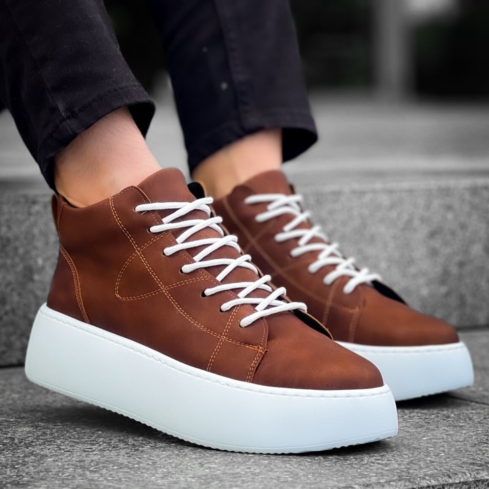 Men's Boots High Top Sport Shoes Lace Up Casual Boots For Men eBay