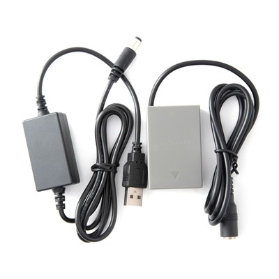 BLS1 BLS5 BLS50 DC Coupler Dummy Battery with USB Cable for Olympus E-PL2