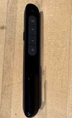 DinoFire Wireless Presenter Hyperlink Volume Control Presentation Clicker RF ...