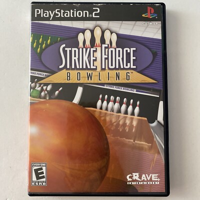 PS2 Strike Force Bowling (Sony PlayStation 2, 2004) Complete Tested