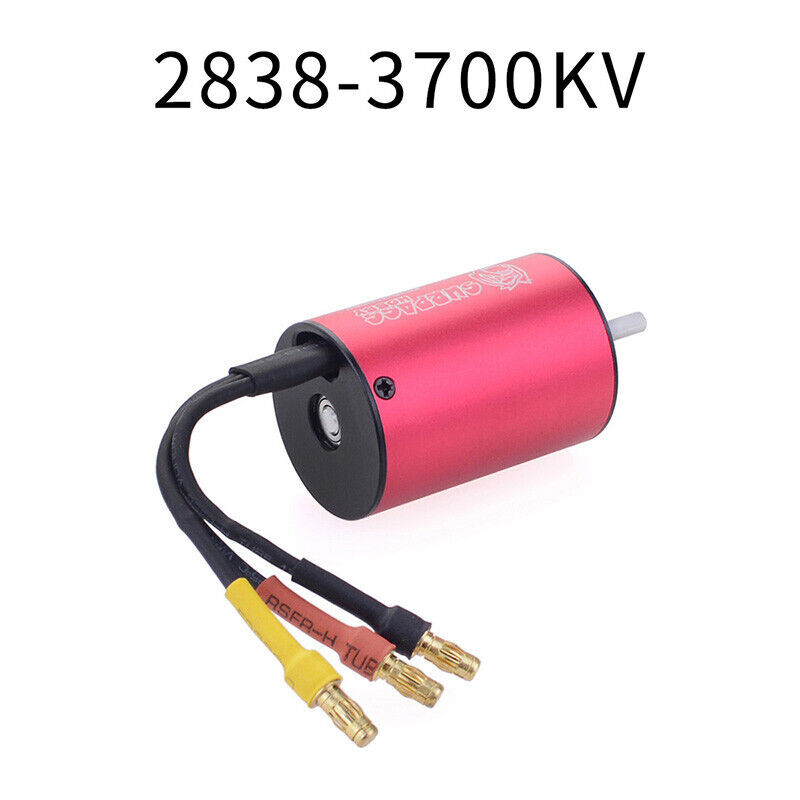 Surpass Hobby 2838 Brushless Motor 2S 3S 5100KV 5700KV for 1/14 1/16 RC Car