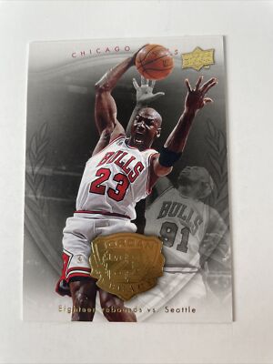 2009 Michael Jordan Upper Deck Gold Legacy 1st Chicago Bulls Card #88