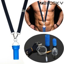 Male Penis Pump Extender Stretcher Hanger Vacuum Cup Belt Training Enlargement