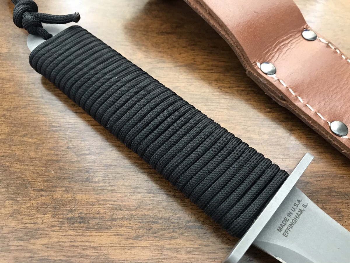 VTG John Ek Commando Fixed Blade Knife Wrapped Handle Made In The