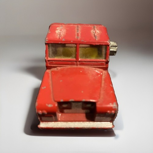 VTG Corgi Toys Whizzwheels red Landrover 109 WB breakdown tow truck Diecast - Picture 4 of 13