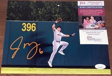 Jake Meyers Signed Autographed 8x10 Photo Houston Astros JSA N1