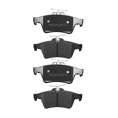 Front &Rear Ceramic Brake Pads for Ford Focus Escape Mazda 3 5 Volvo