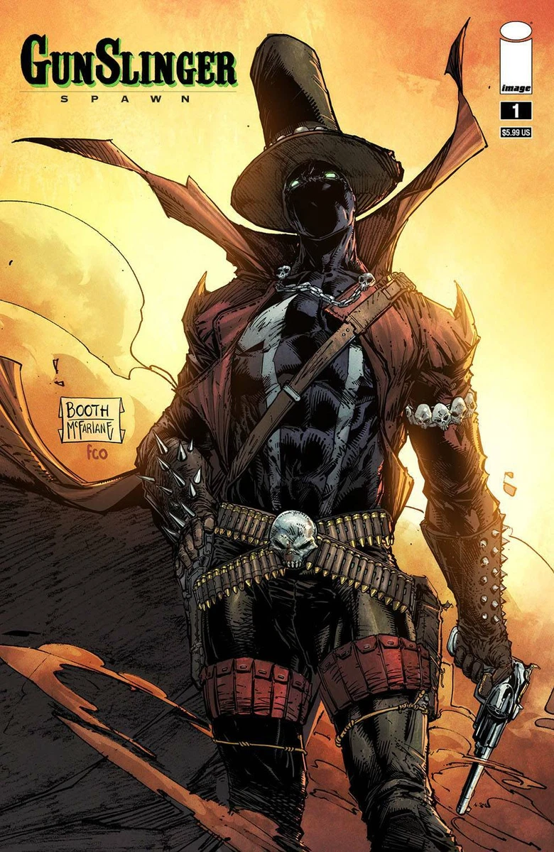 GUNSLINGER SPAWN #1 BOOTH COVER IMAGE COMICS AL SIMMONS SPAWN UNIVERSE |  eBay