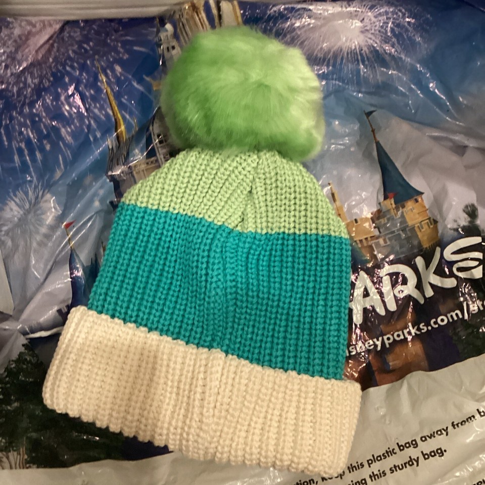 NWT Disney "Love your Melon" Tiana Themed Beanie Cap FREE