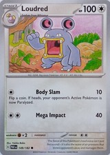 149/182 LOUDRED | COMMON | PARADOX RIFT POKEMON CARD