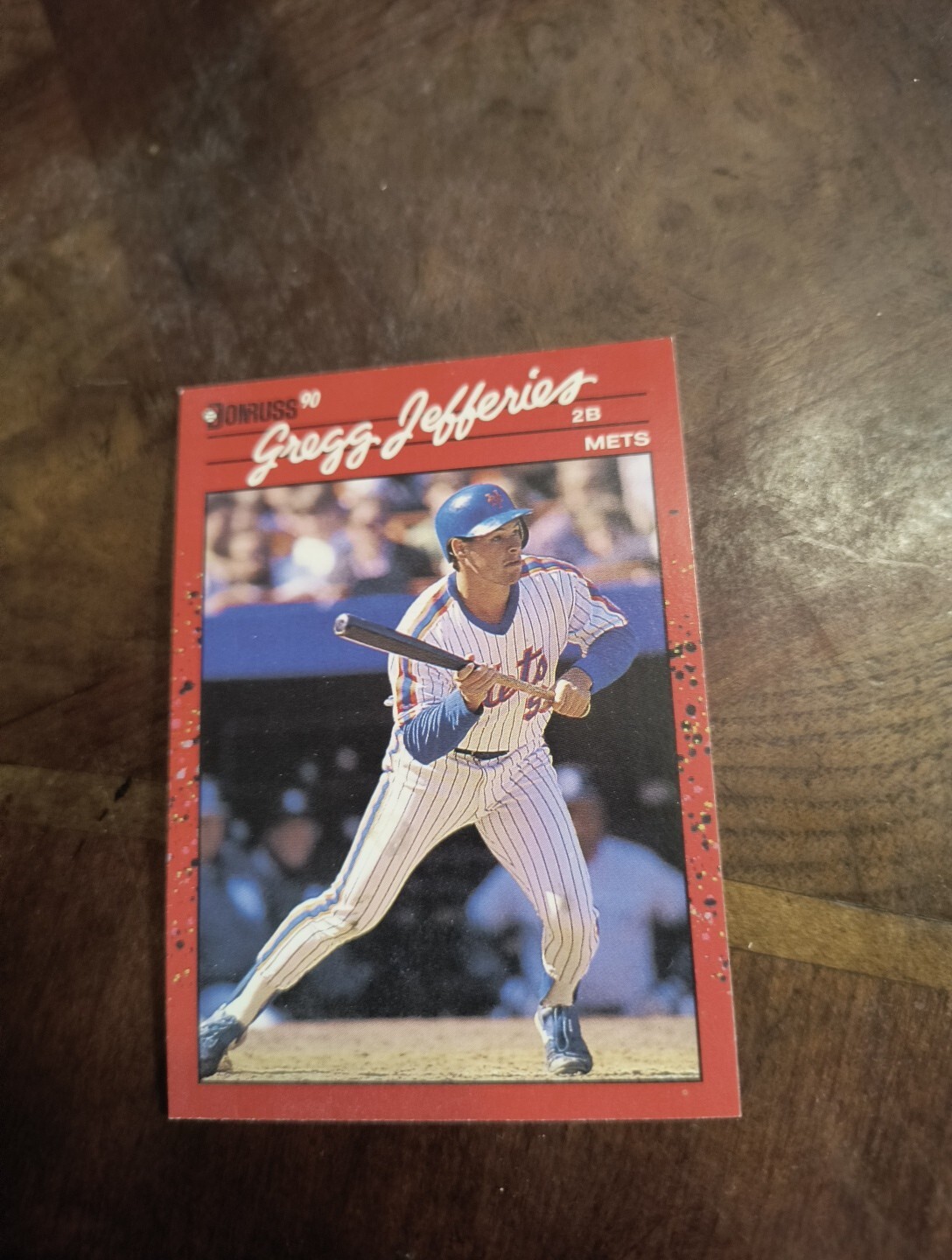 GREGG JEFFERIES 1990 DONRUSS #270 FREE SHIPPING .