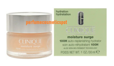 NIB CLINIQUE MOISTURE SURGE 100H AUTO-REPLENISHING HYDRATOR 1.0 OZ / 30 ML