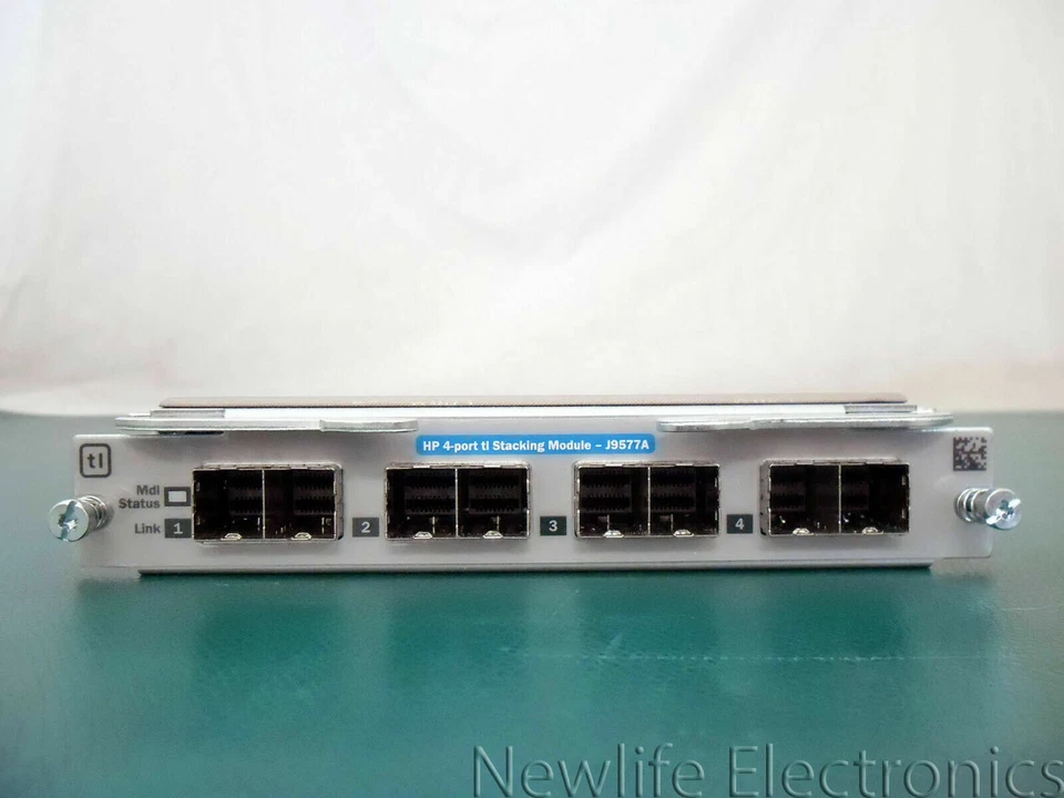 HP J9577-61001 ARUBA 3800 4-port Stacking Module J9577A - Image 3 of 4