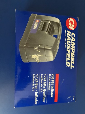 #ad Campbell Hausfeld 12 Volt Portable Air Compressor Tire Inflator 250 PSI RP1200 $18.00