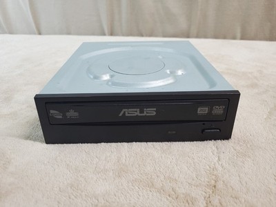 ASUS DRW-24B1ST Internal Desktop 24X SATA CD DVD RW Burner Drive Black Bezel