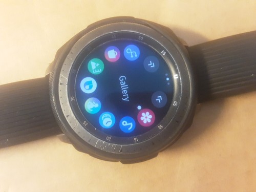 Samsung Galaxy Watch 42mm R810 Midnight Black Bluetooth Smart Watch - 第 17/18 張圖片