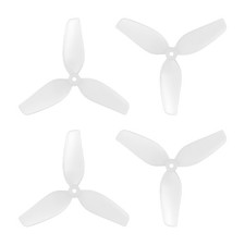 45MMX3 1.5MM Shaft Shaft Hollow Cup Propeller 3-Leaf Hole Plastic Prop for Drone