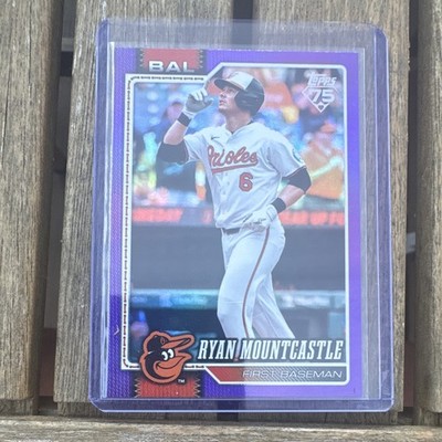 Topps 2025 Series Two Ryan Mountcastle Orioles #652 Purple Parallel  02/250