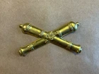 Civil War Reproduction Artillery Brass Hat Insignia
