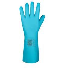 Honeywell 32-3011E/9L/N Flextril Chemical Resistant Gloves, Nitrile, 13 In L,