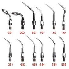 12 Types Dental Ultrasonic Piezo Scaler Scaling Endo Perio Tip Fit SIRONA Dr