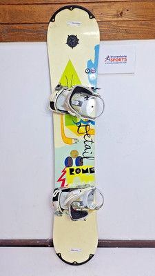 Rome Detail 149cm Snowboard +Ride M Bindung Snowboard Winter Snow Adventure