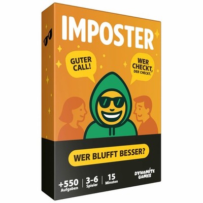 Imposter - Wer blufft besser? - Partyspiel - NEU & OVP