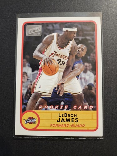 LeBron James [Home White Jersey] #223 2003 Bazooka card