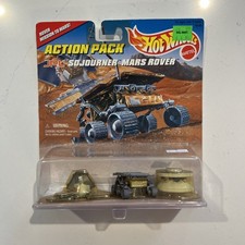 Hot Wheels Action Pack JPL Sojourner Mars Rover 16145 Circa 1996 Mission Mattel
