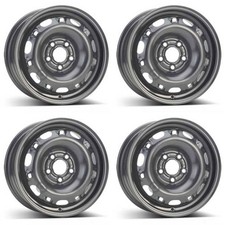 4 Alcar Stahlfelgen 5.0Jx14 Zoll ET35 5x100 für Volkswagen Fox Fox Cross Polo 4e