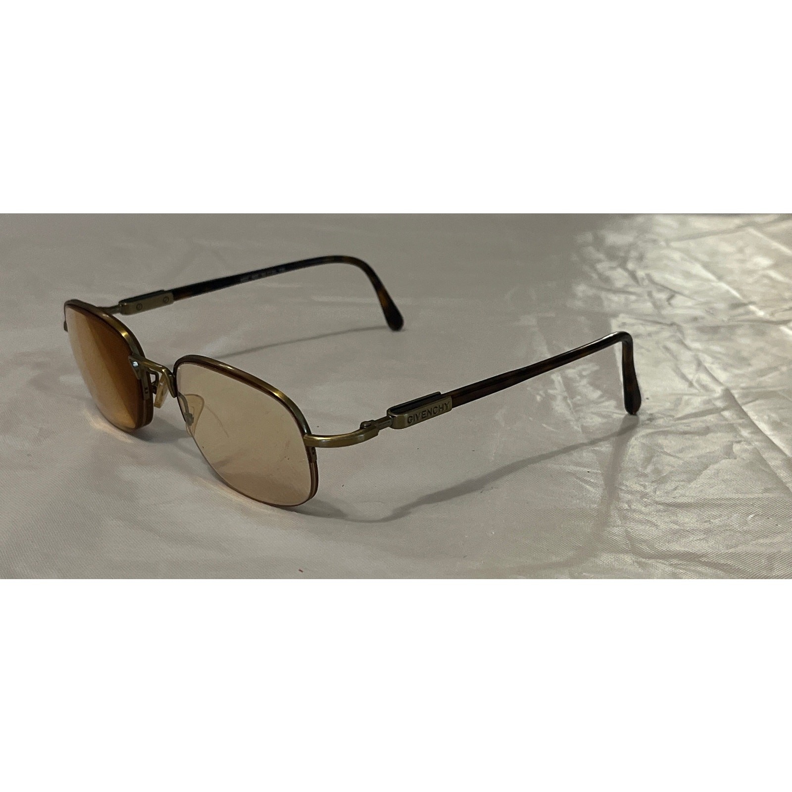 Givenchy Eyeglasses Frame France 1022 002 50-20-135 Bronze Half Rim thumbnail 9