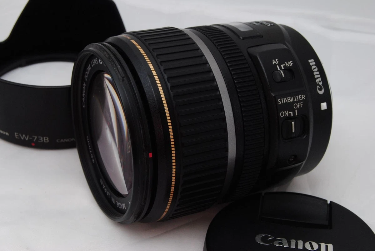 Canon EF-S Camera Lenses 17-85mm Focal f/4-5.6 Maximum Aperture