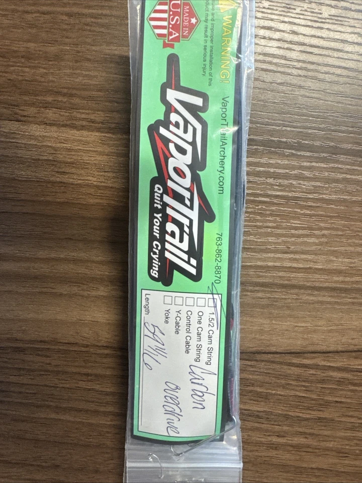 NEW VaporTrail Bowstring Set for Carbon Overdive - Image 4 of 4