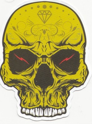   Totekopf Skull   Sticker Aufkleber Psycho Psychopath Gefährlich Angst