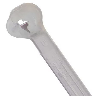 Ty-Rap Ty5244m Cable Tie, 14-1/2 In L, 4 In Max Bundle Dia., Natural, Nylon