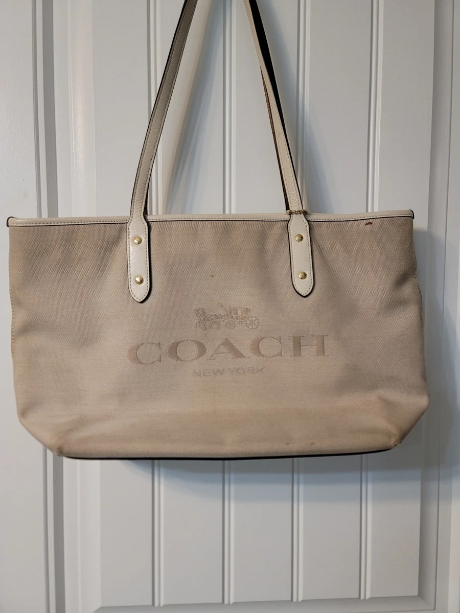 Coach Tote Beige Bags & Handbags for Women for sale - eBay