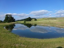 Photo A3 New lake on The Belvoir Estate Part of the recent re-landscapin c2016