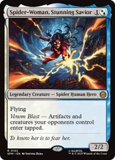 Spider-Woman, Stunning Savior - 152 - Marvel's Spider-Man- Near Mint - MTG