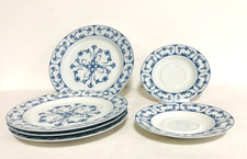 AK Kaiser W. Germany-Indigo Echt Kobalt 4 Frühstücksteller- 2 Unterteller Tasse