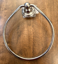 Towel Ring Polished Nickel NWOB 6.5"
