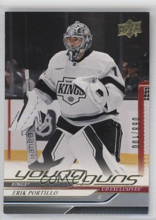 2024 UD Extended Series Young Guns Exclusives 68/100 Erik Portillo #702 Rookie