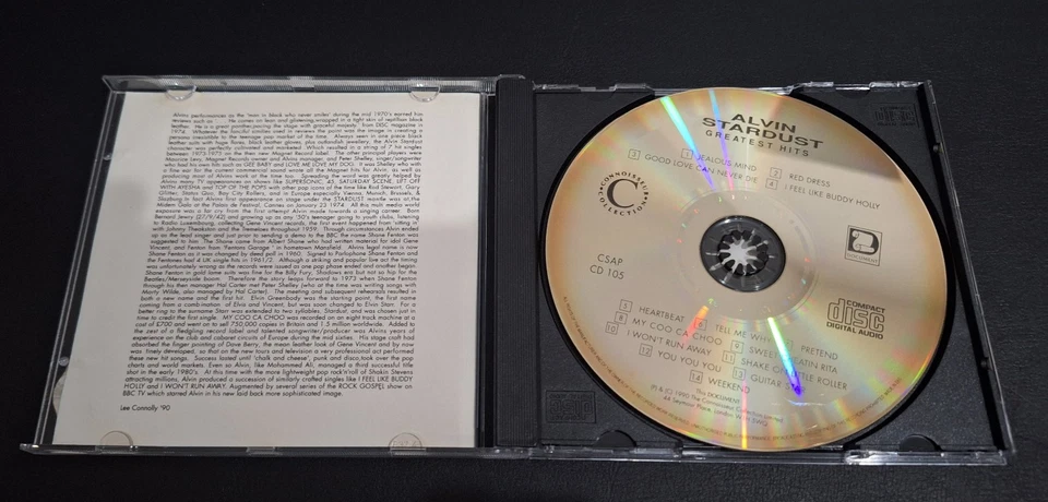 CD - Alvin Stardust - Greatest Hits - Bild 2 von 3