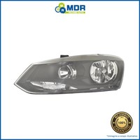 Scheinwerfer Vorne Links Schwarzer Rahmen - SX - FüR Volkswagen Polo 09