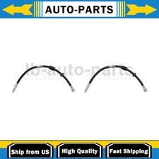 Front Brake Hose Line 2x For 2006-2010 Mazda 5 2.3L